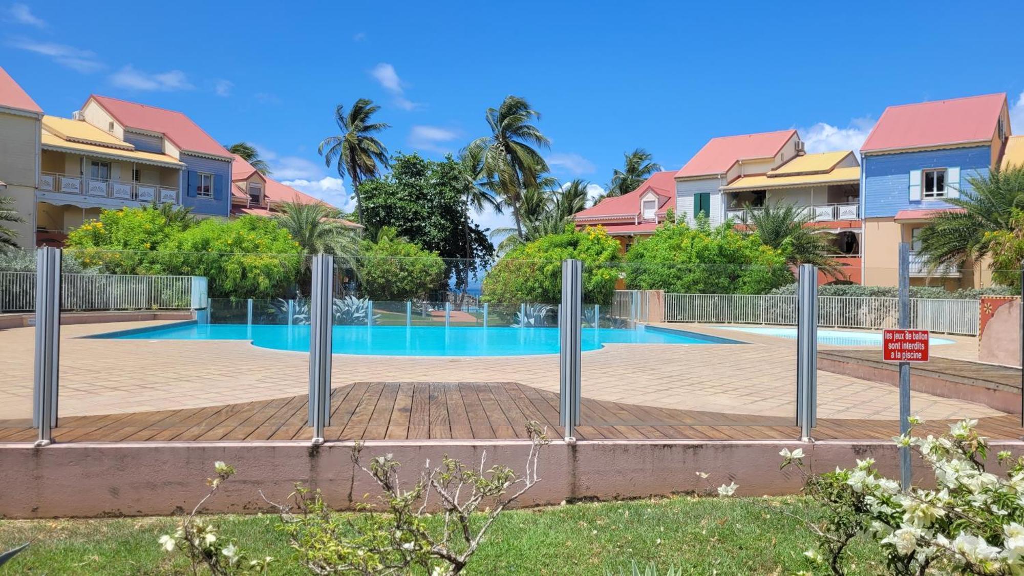Appartement Edenoa/Vue Mer/ Plage/Piscine Le Gosier  Eksteriør billede